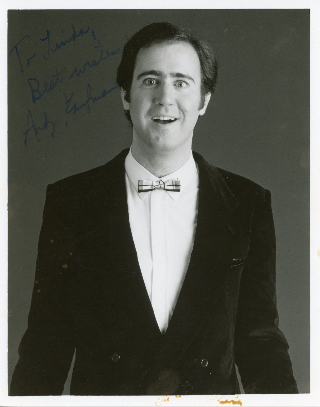 Andy Kaufman ~ Signed Autographed Photograph ~ JSA LOA