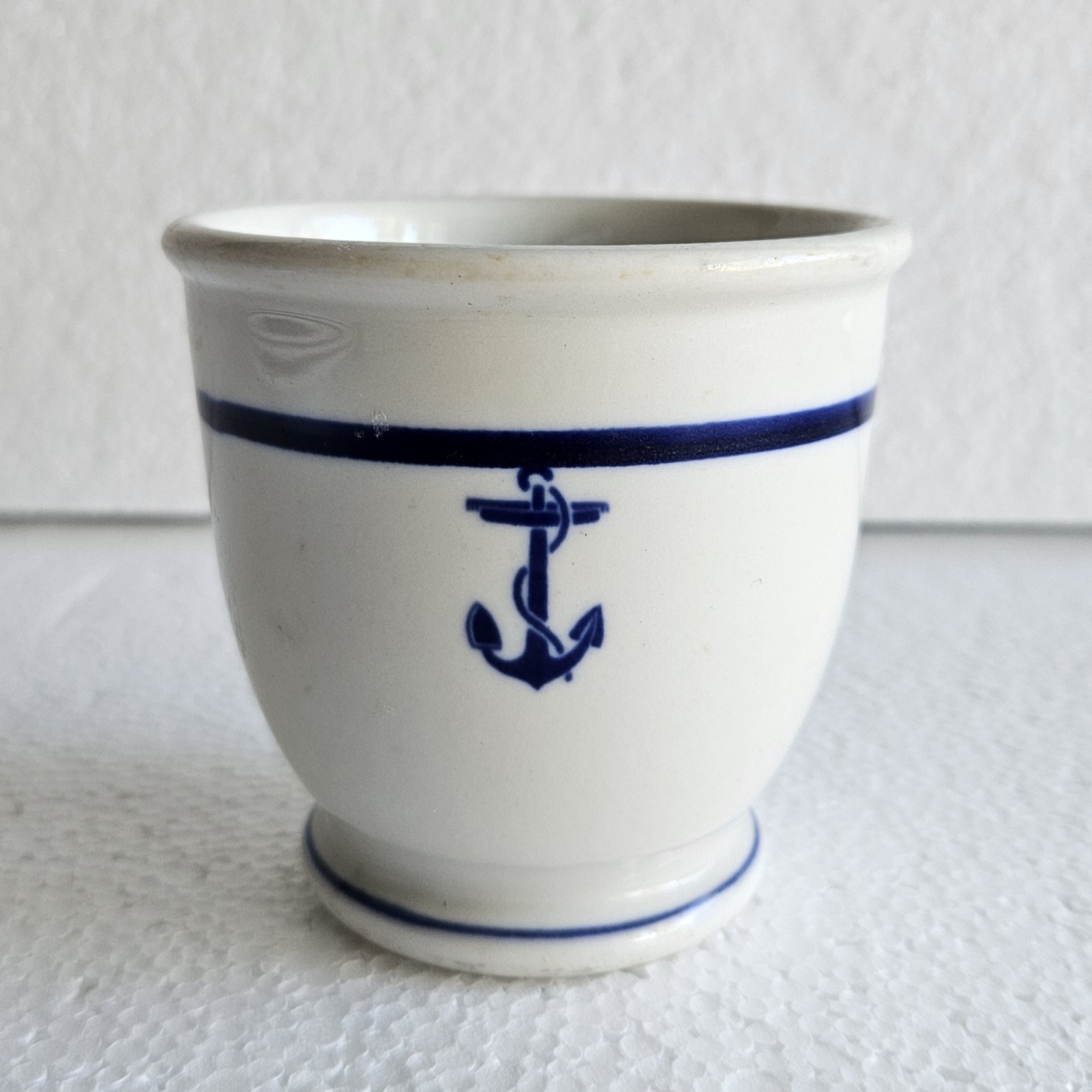 Vintage Shenango China U.S. Navy Fouled Anchor Wardroom Officer Cup Footed