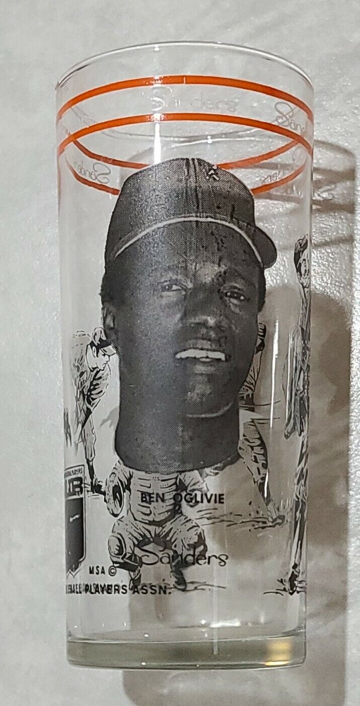 Ben Oglivie Promotion Sanders Glass Detroit Tigers 1976-77 MLB Baseball