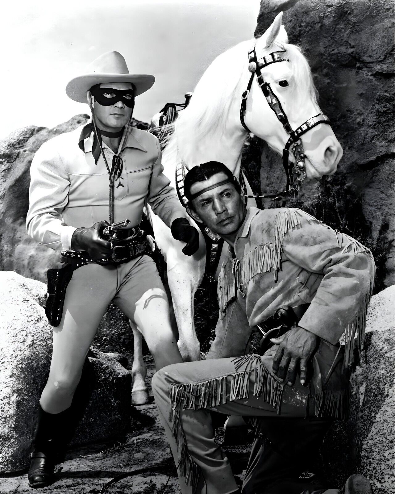 The Lone Ranger 8 x 10 Print Photograph Picture Western Photo Tonto Indian a799