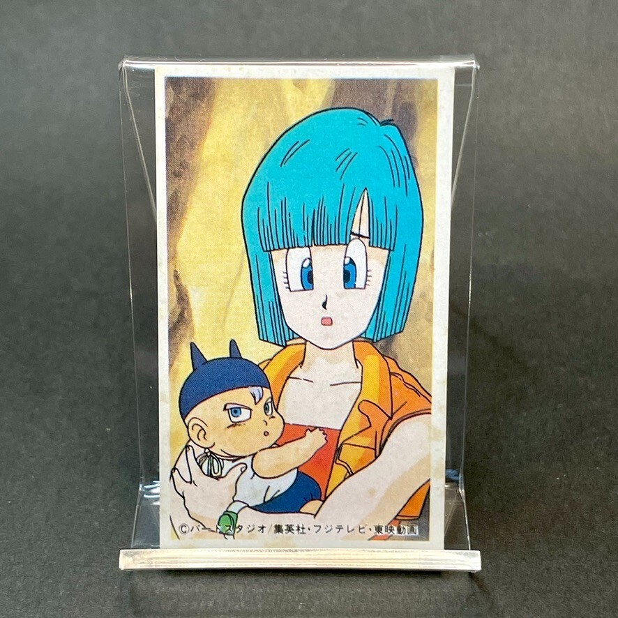Bulma Dragon Ball Z Vintage Kaku Menko Card Akira Toriyama Japan Japanese B91