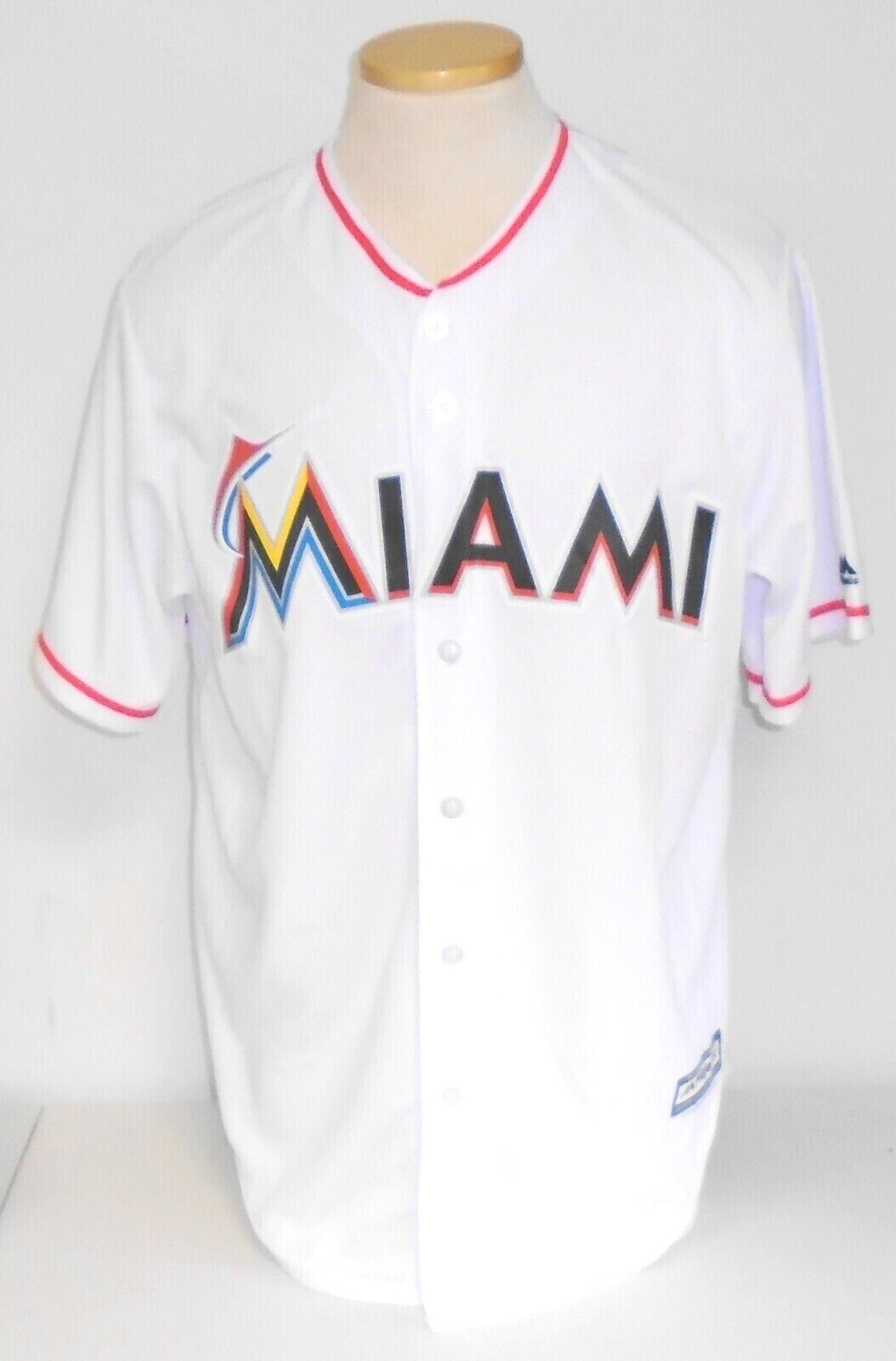 NWT MLB Majestic  Miami Marlins Jose Fernandez #16 Jersey S M L XL 2XL 3XL 4XL