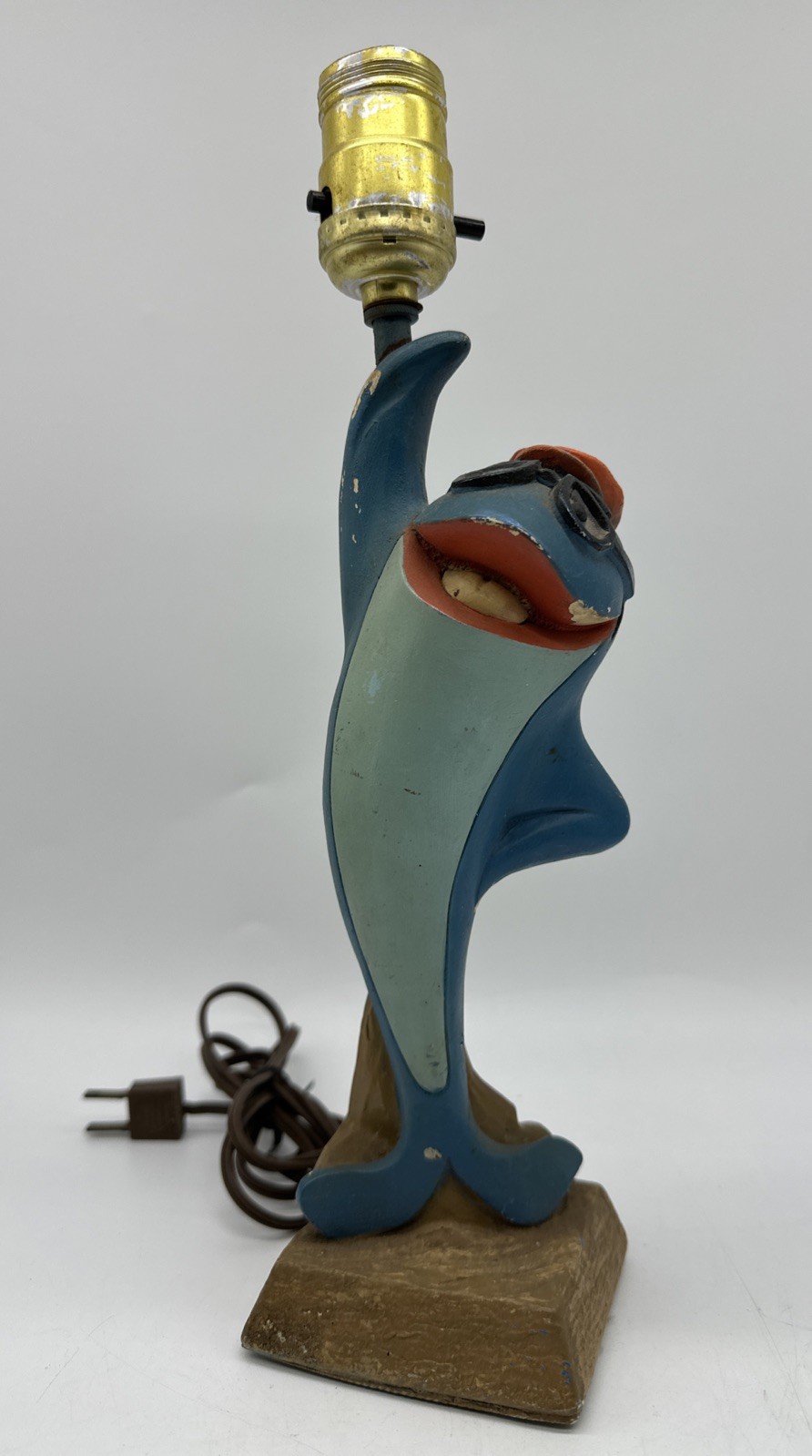 Vintage 1970 Leviton Charlie The Tuna Star-Kist Fish Table Advertising Lamp READ Vintage 1970 Leviton Charlie The Tuna Star-Kist Fish Table Advertising Lamp READ