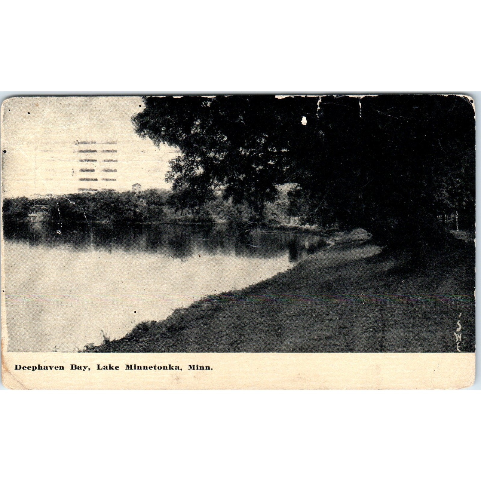 1913 Deephaven Bay Lake Minnetonka Minnesota Vintage Postcard PD9 1913 Deephaven Bay Lake Minnetonka Minnesota Vintage Postcard PD9