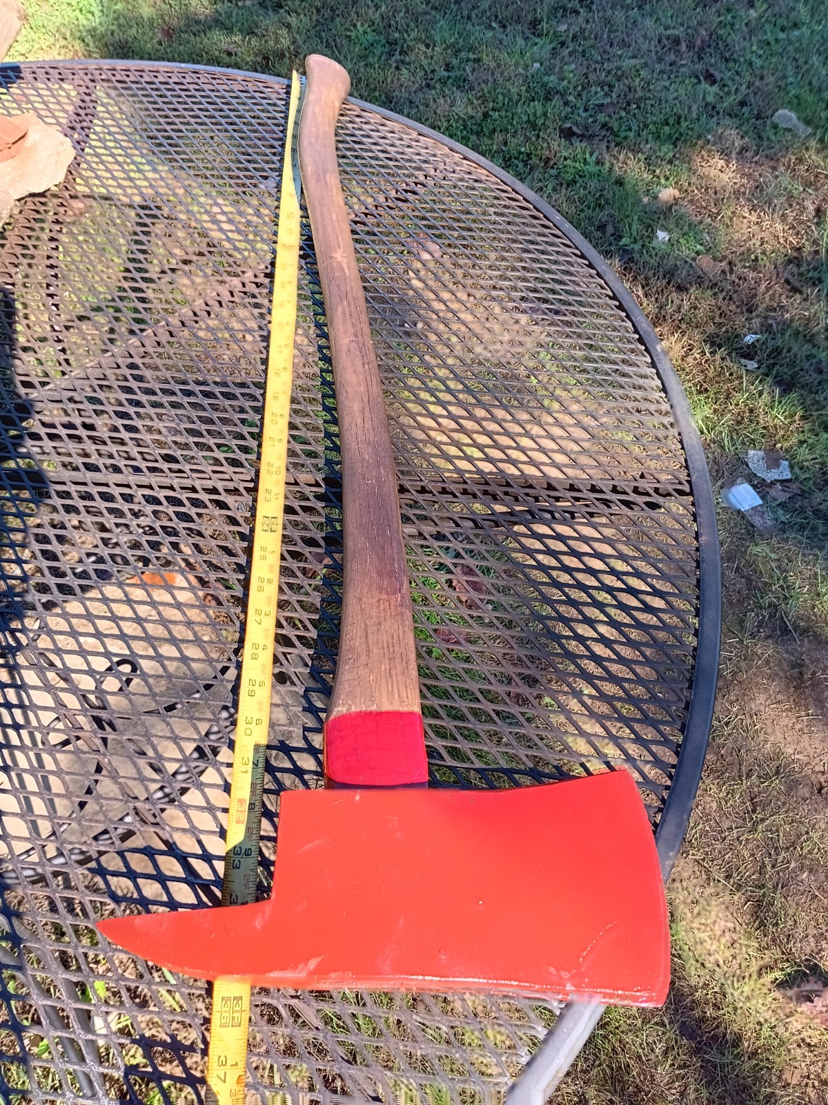 Vintage Warren Fireman's Axe With Handle 7 lbs 8 oz Vintage Warren Fireman's Axe With Handle 7 lbs 8 oz