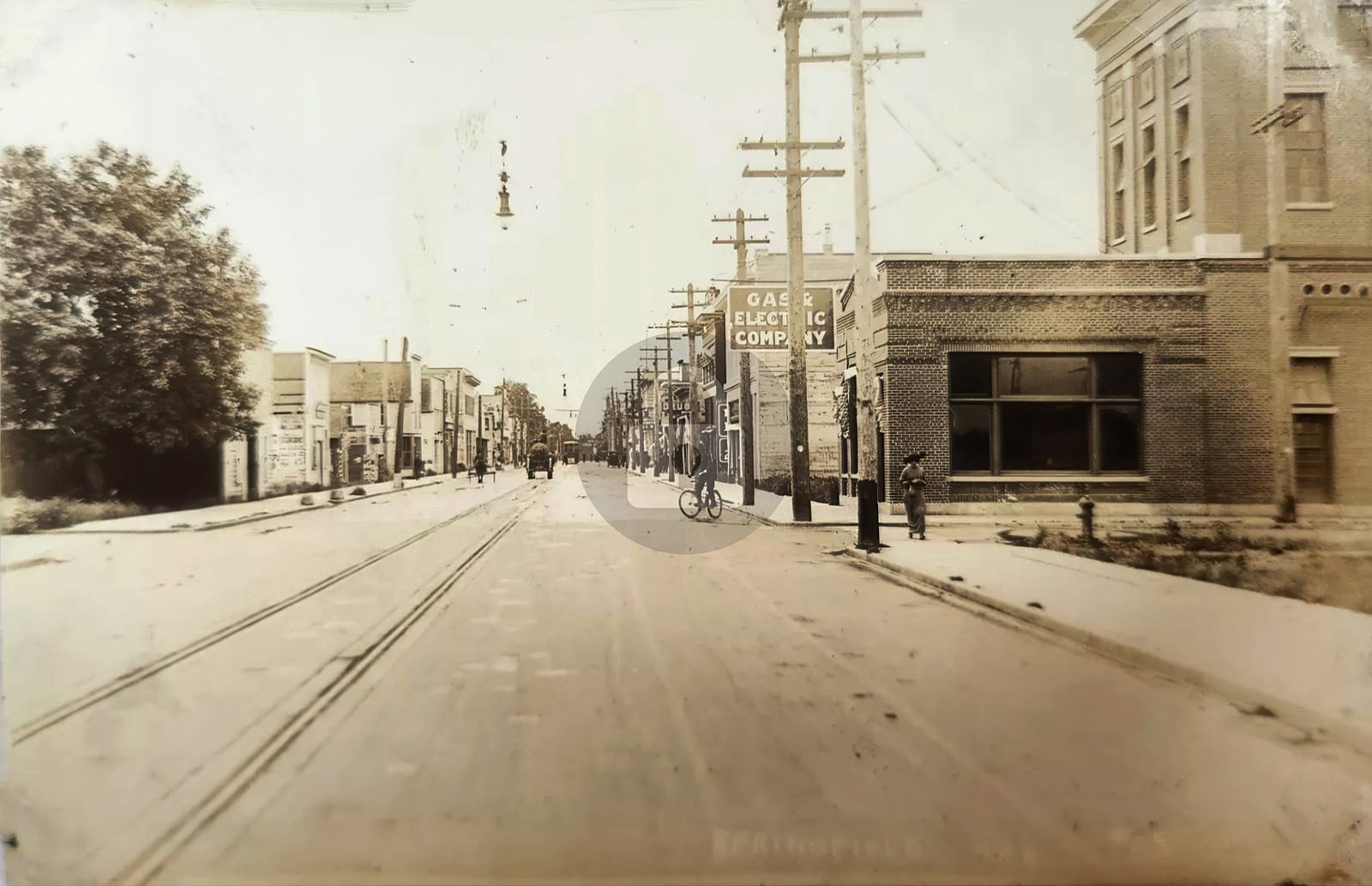 Springfield Oregon Business Street View RPPC Photo Postcard COPY Springfield Oregon Business Street View RPPC Photo Postcard COPY
