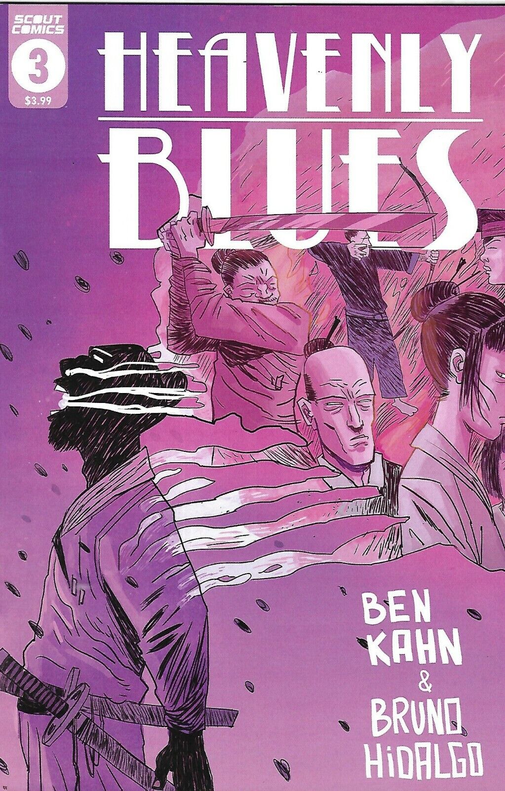 Heavenly Blues Comic 3 Cover A First Print 2017 Ben Kahn Bruno Hidalgo Scout