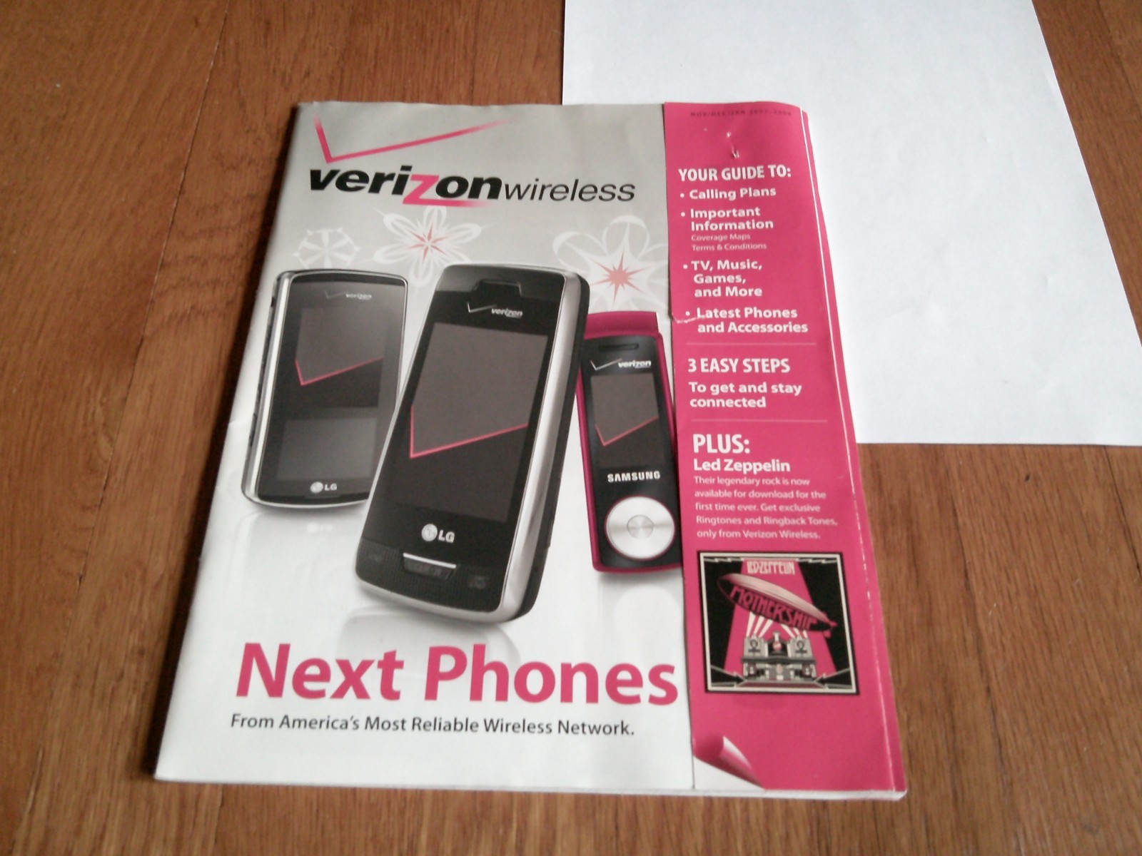 2007 Verizon Wireless Catalog Phones Services Plans Juke Gleam Blackberry 2007 Verizon Wireless Catalog Phones Services Plans Juke Gleam Blackberry