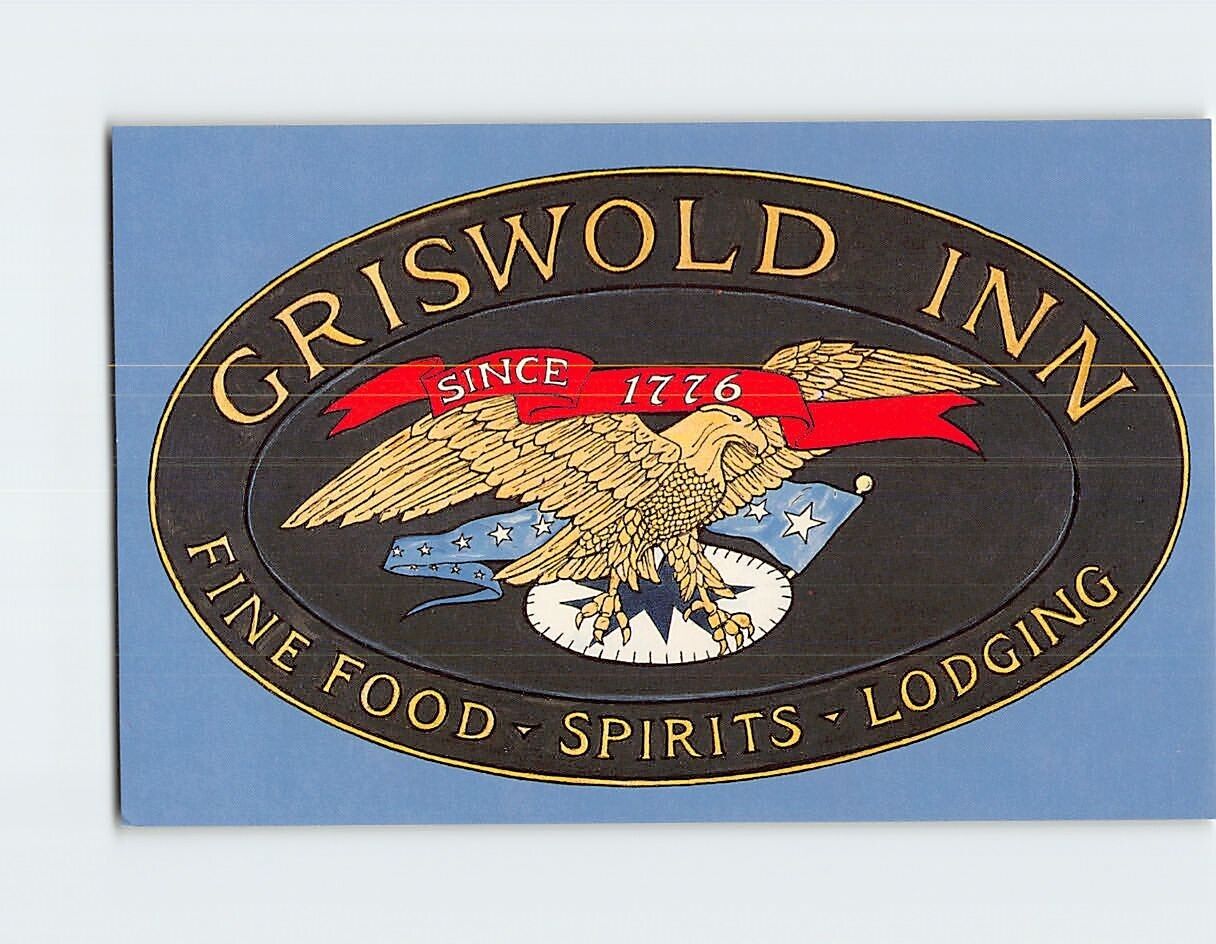 Postcard The Griswold Inn Essex Connecticut