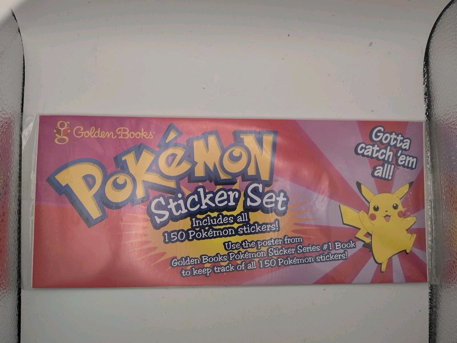 MIP From 1999 Pokemon Package by Golden Books 150 Stickers Set MIP From 1999 Pokemon Package by Golden Books 150 Stickers Set