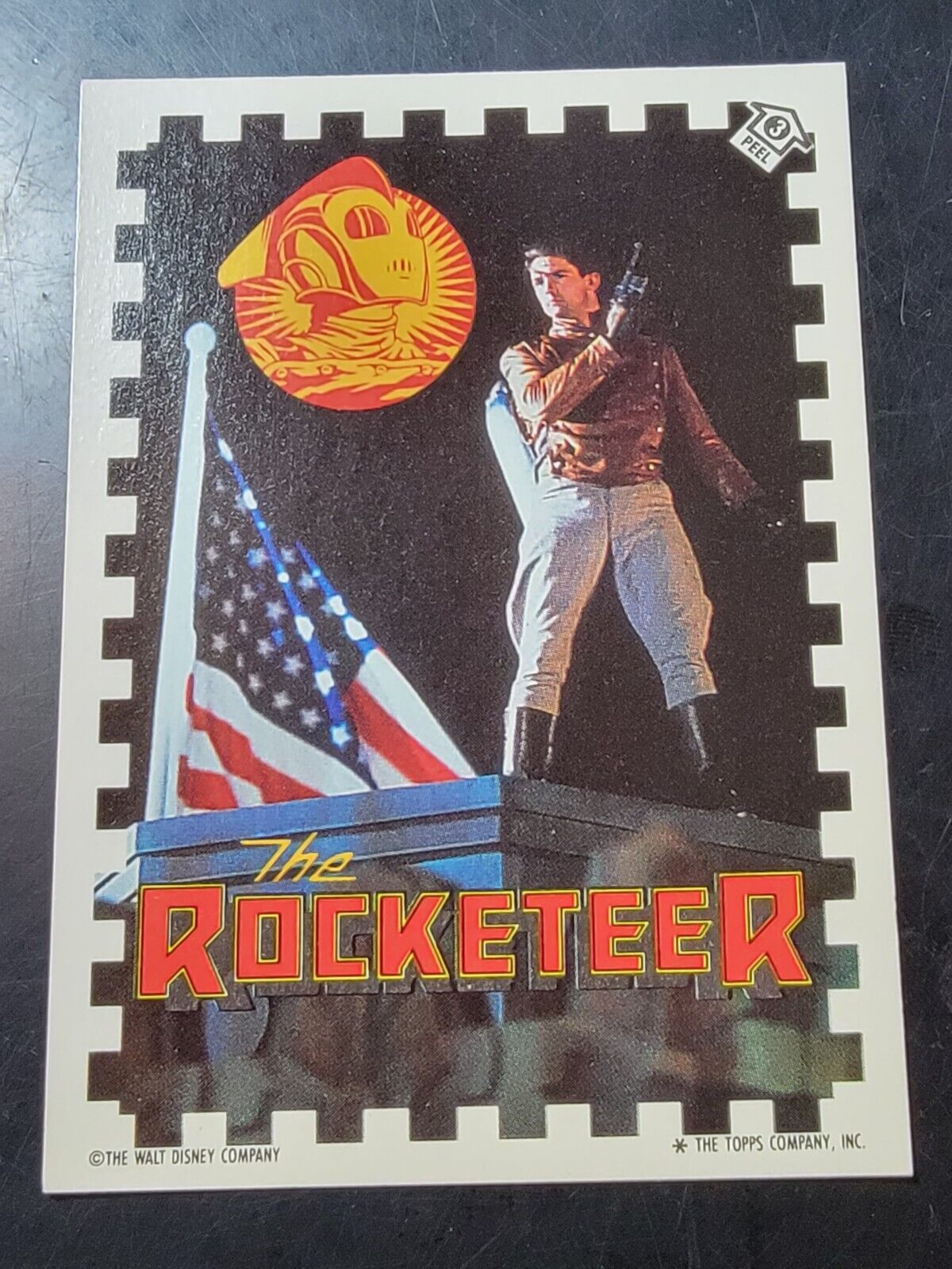 1991 Topps Walt Disney Sticker #3 The Rocketeer *BUY 2 GET 1 FREE*