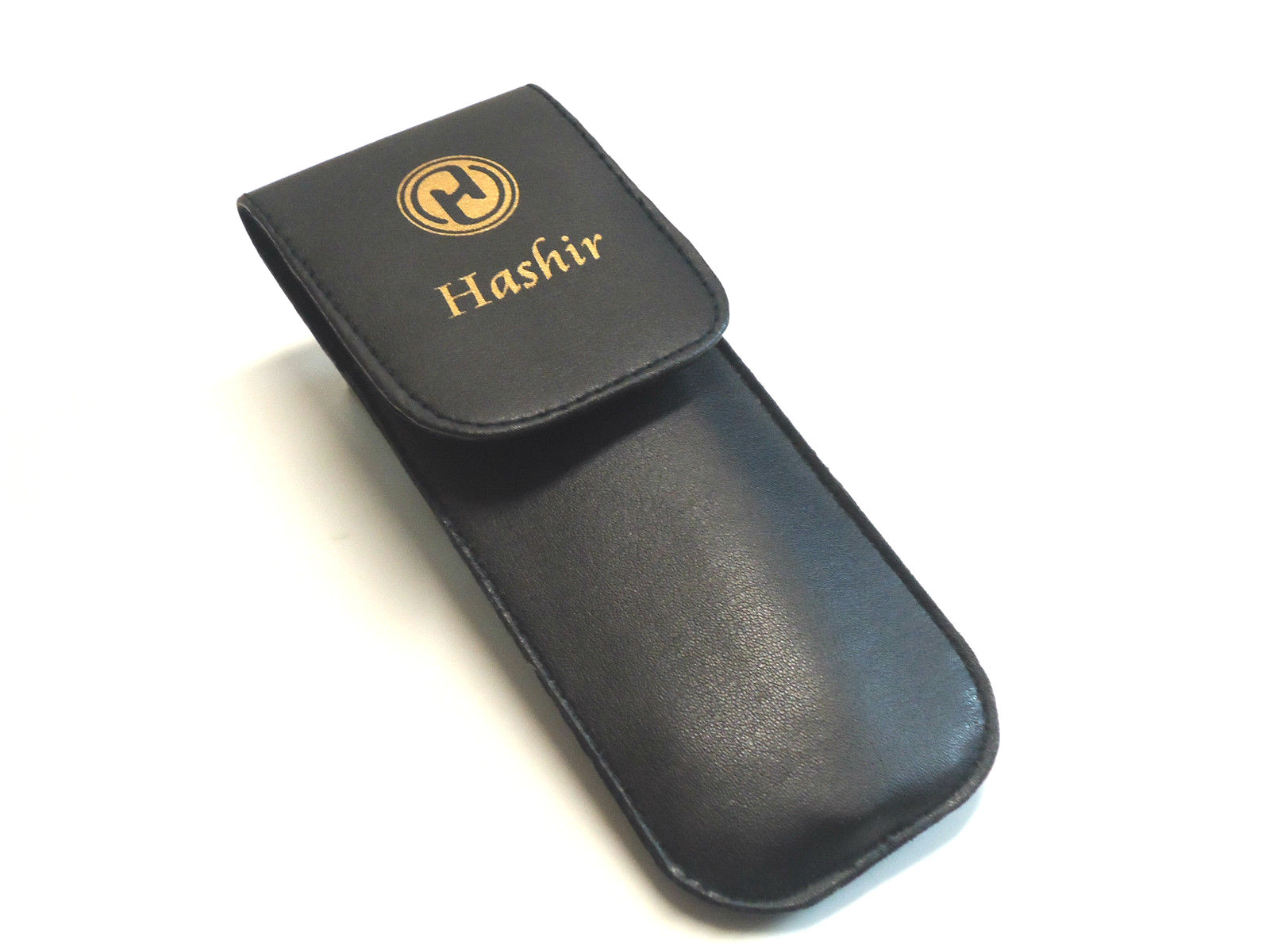 2PCS HIGH QUALITY CLASSIC BARBERS LEATHER POUCH CASE FOR STRAIGHT RAZORS