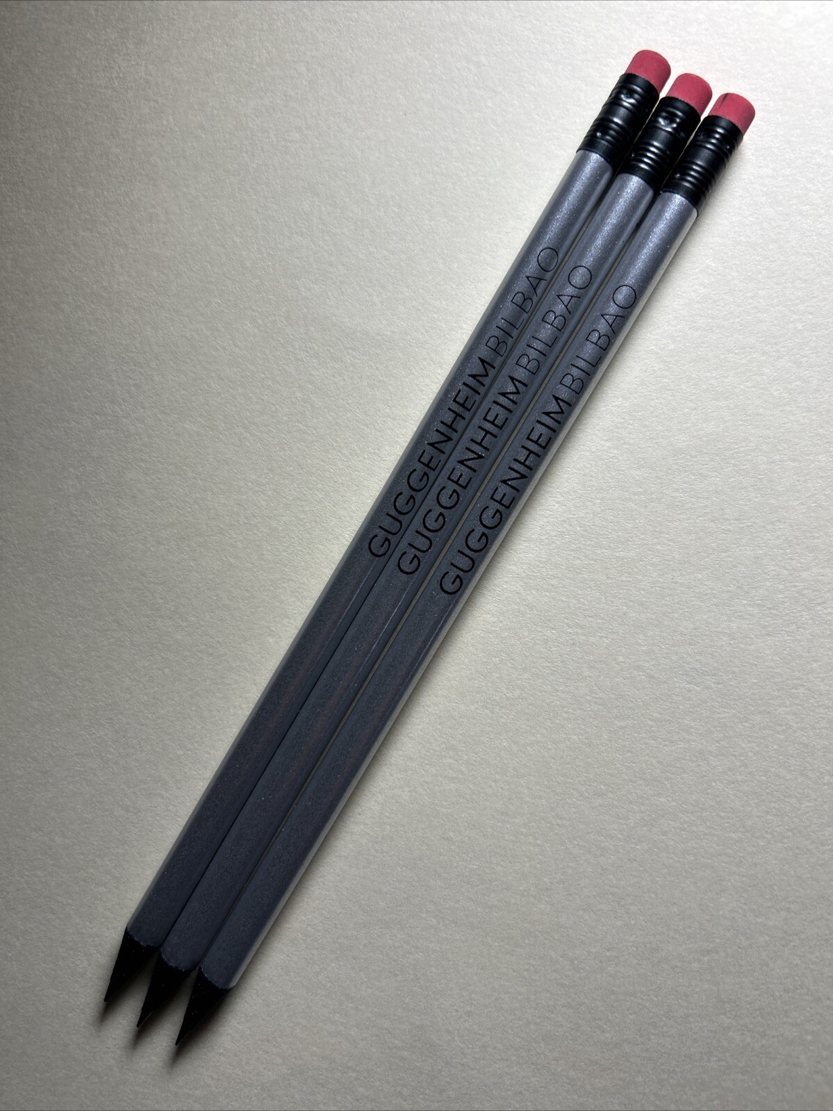 Guggenheim Bilbao Souvenir Pencils Lot of 3 from Guggenheim Museum Bilbao Spain Guggenheim Bilbao Souvenir Pencils Lot of 3 from Guggenheim Museum Bilbao Spain