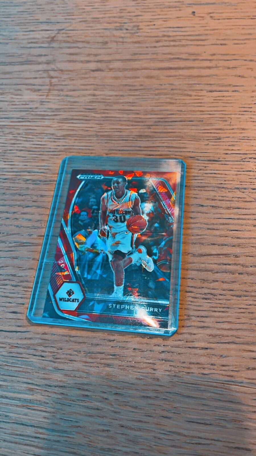 SIGNED DRAFT PICKS PRIZM 2021 Steph Curry College Card