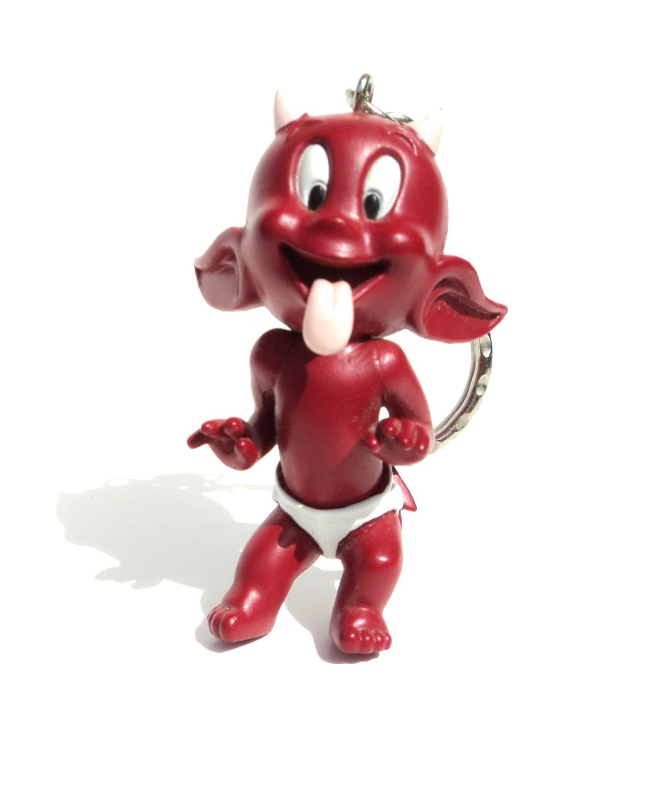Vintage Harvey HOT STUFF Keychain 2.5 Vintage Harvey HOT STUFF Keychain 2.5