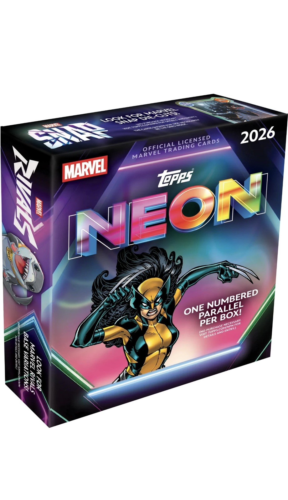 2026 Topps Neon Marvel - Sealed Mega Box (PRE-ORDER) 2026 Topps Neon Marvel - Sealed Mega Box (PRE-ORDER)