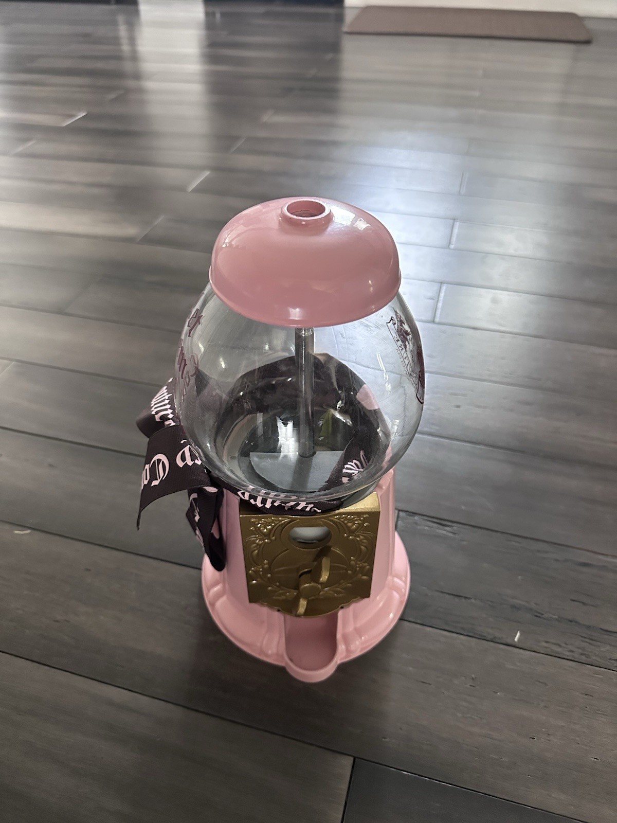 RARE Y2K Juicy Couture Full‑Size Pink Gumball Machine Let Them Eat Couture *READ RARE Y2K Juicy Couture Full‑Size Pink Gumball Machine Let Them Eat Couture *READ