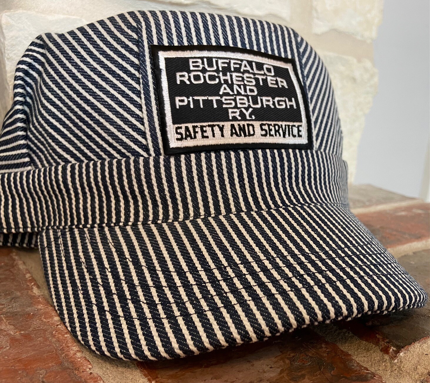 Engineer/Conductor Cap/Hat-Buffalo,Rochester & Pitt.-adjustable-Adult or Child Engineer/Conductor Cap/Hat-Buffalo,Rochester & Pitt.-adjustable-Adult or Child