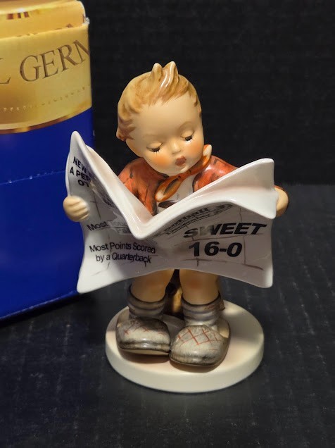 Goebel Hummel 'Latest News' Sweet 16-0 #184 w/Box TMK8 2005