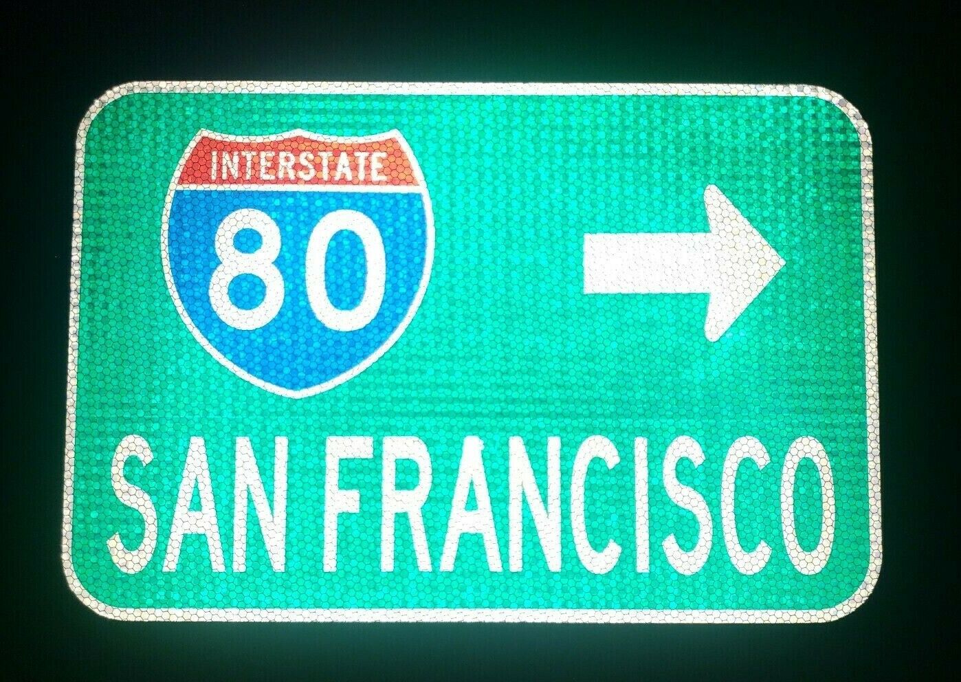 SAN FRANCISCO, California route road sign 18