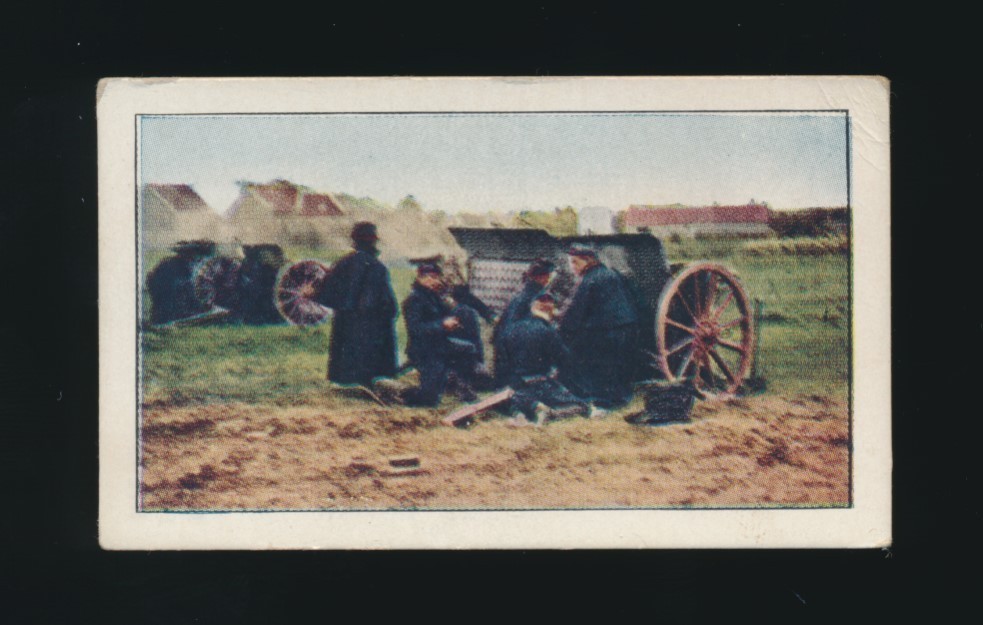 1915 T121 Sweet Caporal Cigarettes WORLD WAR I SCENES -#71 BATTLE OF HOFSTADE 1915 T121 Sweet Caporal Cigarettes WORLD WAR I SCENES -#71 BATTLE OF HOFSTADE