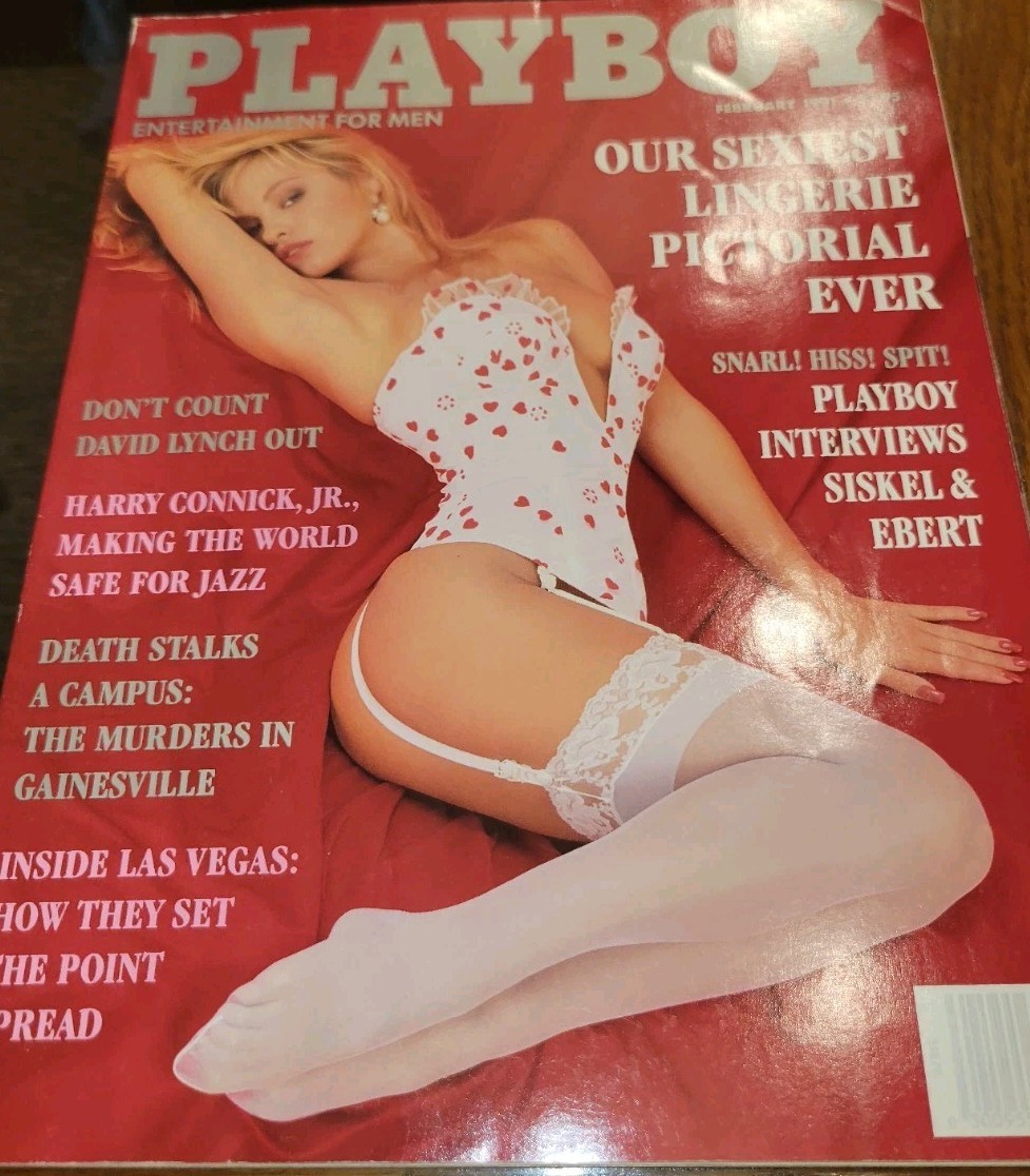 Playboy magazine Lingerie Pictorial February 1991 Playboy magazine Lingerie Pictorial February 1991