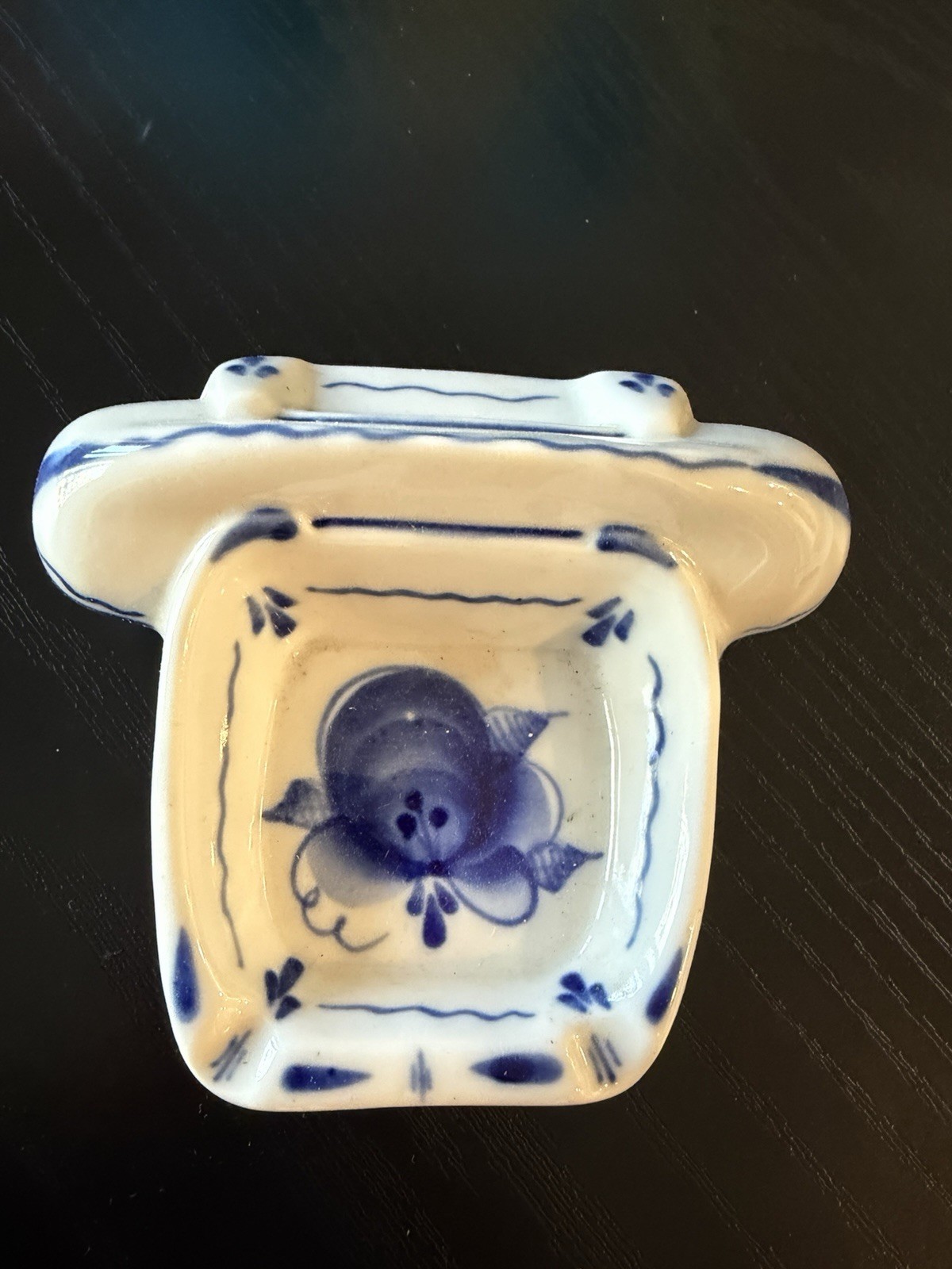 Ashtray Vintage Soviet Ussr Russian Old Art Rare Retro Ceramics Original Unique