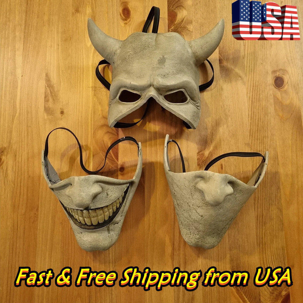 Halloween Cosplay The Black Phone Costume Mask The Grabber Mask Horror Movie Halloween Cosplay The Black Phone Costume Mask The Grabber Mask Horror Movie