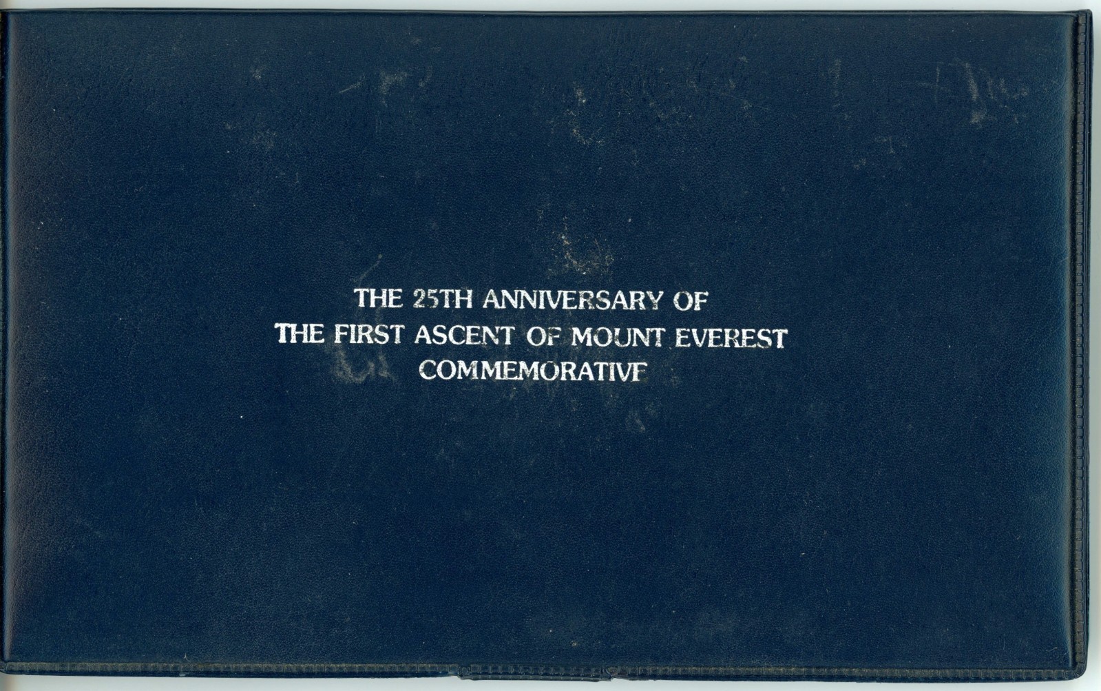Rare Sir Edmund Hillary and Tenzing Norgay Autographed 25th Anniversary Cover