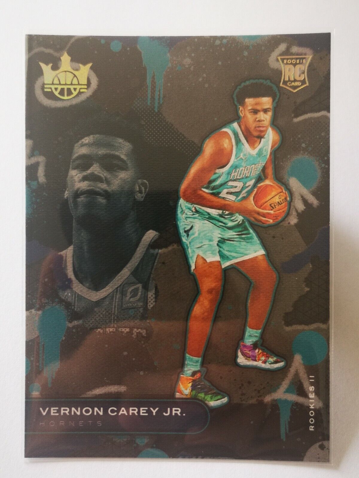 2020-21 Panini Court Kings N31 Card RC Rookie Vernon Carey Jr. #102 Hornets