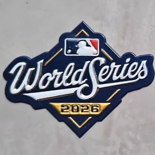 2026 World Series Patch 2x2.5 Inch Official MLB Logo Iron on Sew on TPU 2026 World Series Patch 2x2.5 Inch Official MLB Logo Iron on Sew on TPU