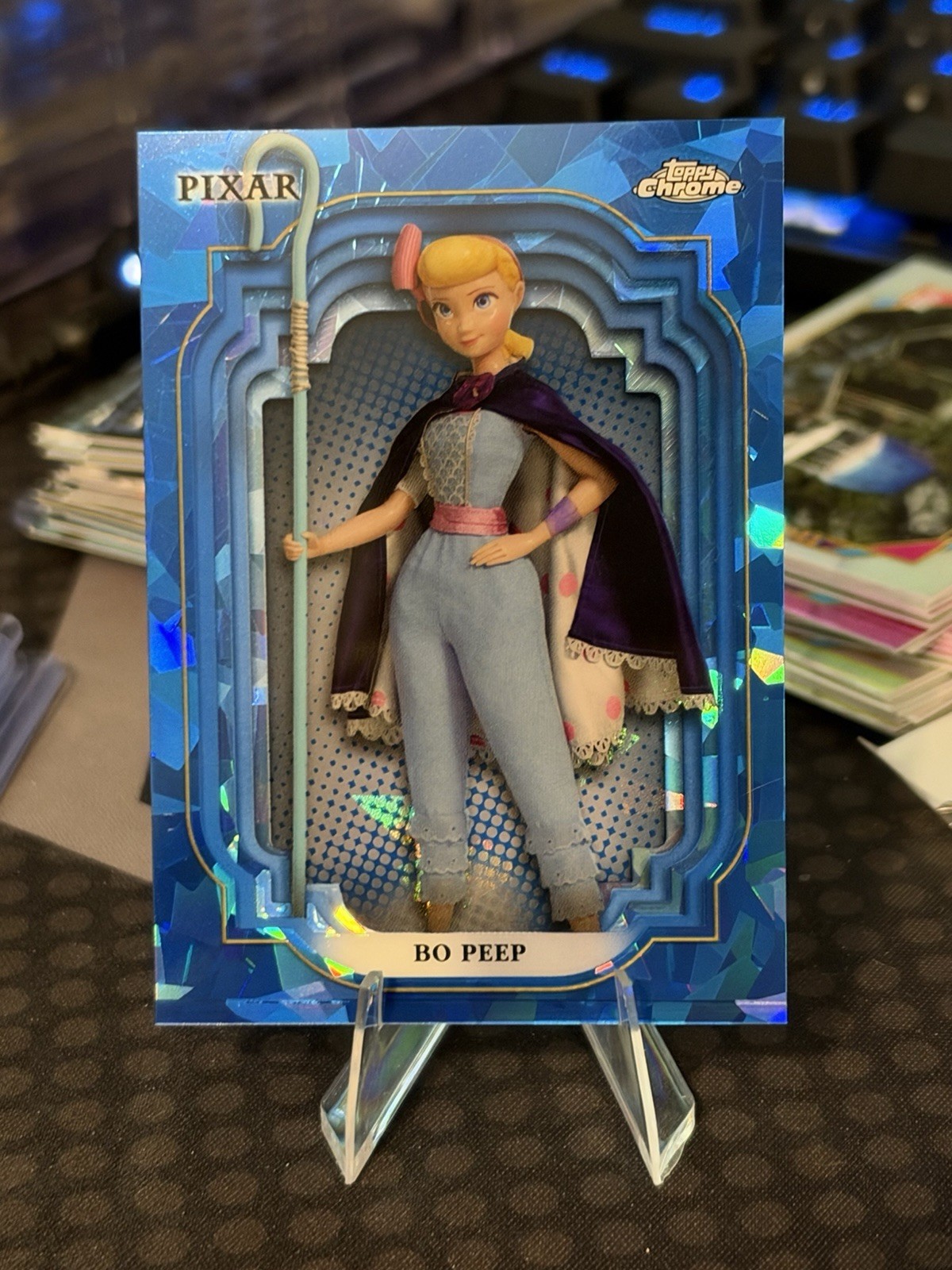 2024 Topps Chrome Sapphire Edition Disney #76 Bo Peep 2024 Topps Chrome Sapphire Edition Disney #76 Bo Peep