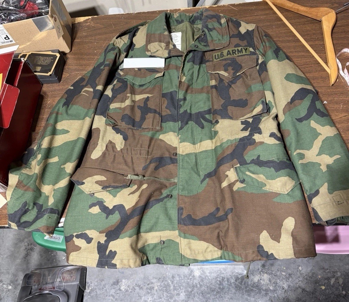 Vintage 1982 M-65 Field Jacket - Small Regular - Hood Removed / Shell Only Vintage 1982 M-65 Field Jacket - Small Regular - Hood Removed / Shell Only