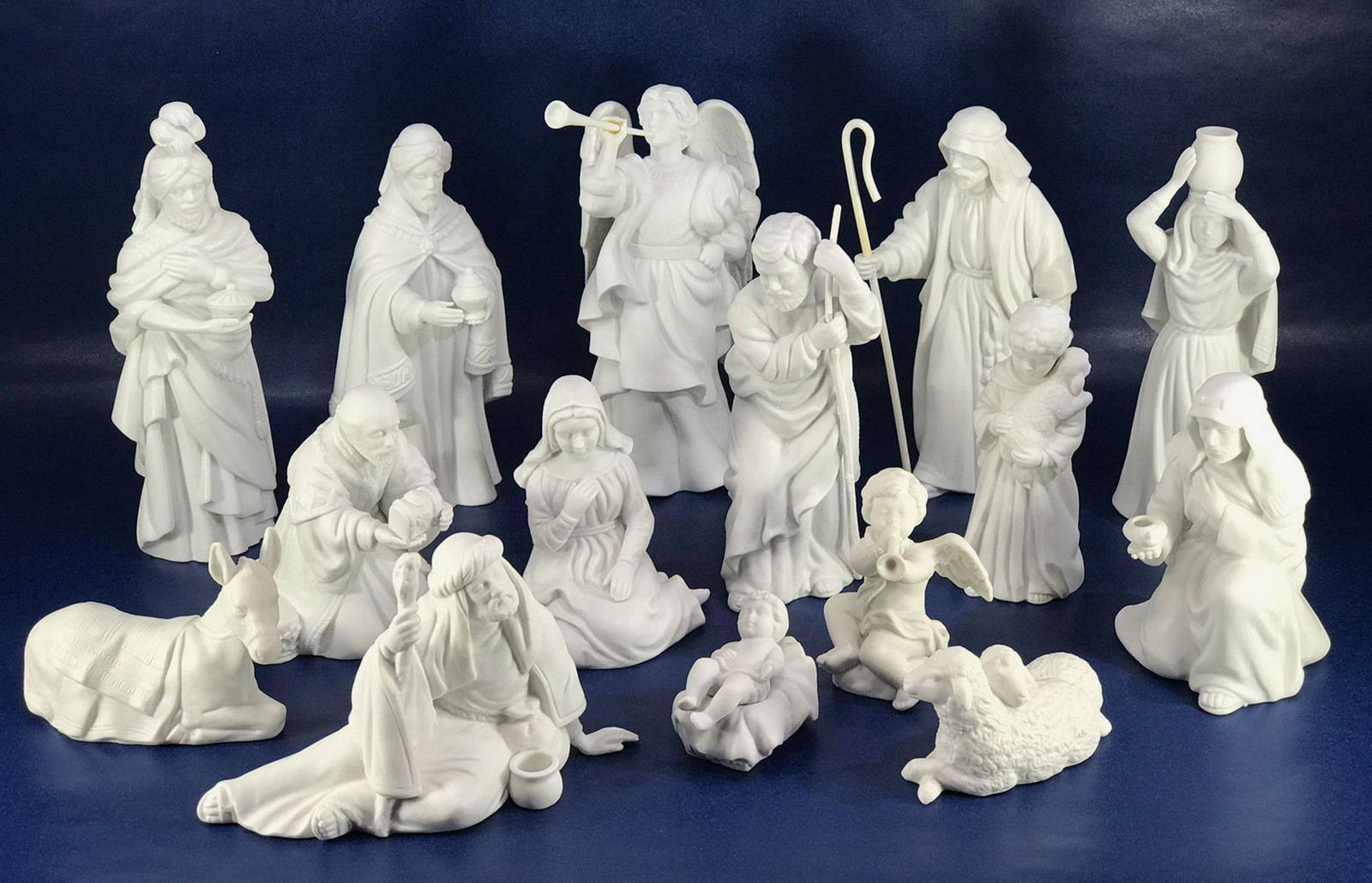 VTG AVON NATIVITY 15pc HOLY FAMILY GABRIEL KINGS ANIMALS SHEPHERDS BOXES FOAM VTG AVON NATIVITY 15pc HOLY FAMILY GABRIEL KINGS ANIMALS SHEPHERDS BOXES FOAM