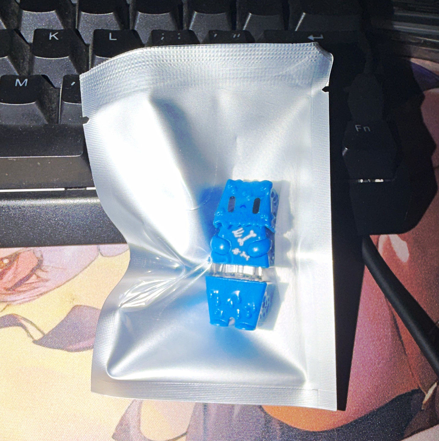 Tap Cap Slime Series 2 Blue Slime SOLD OUT Collectible Keycap Figure Tap Cap Slime Series 2 Blue Slime SOLD OUT Collectible Keycap Figure