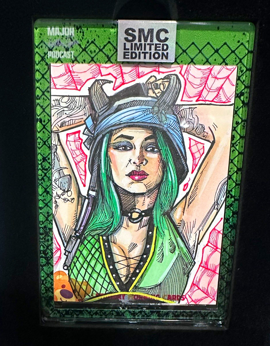 2026 Saturday Morning Cards Shotzi Blackheart HAND-DRAWN Sketch Card True 1/1 2026 Saturday Morning Cards Shotzi Blackheart HAND-DRAWN Sketch Card True 1/1