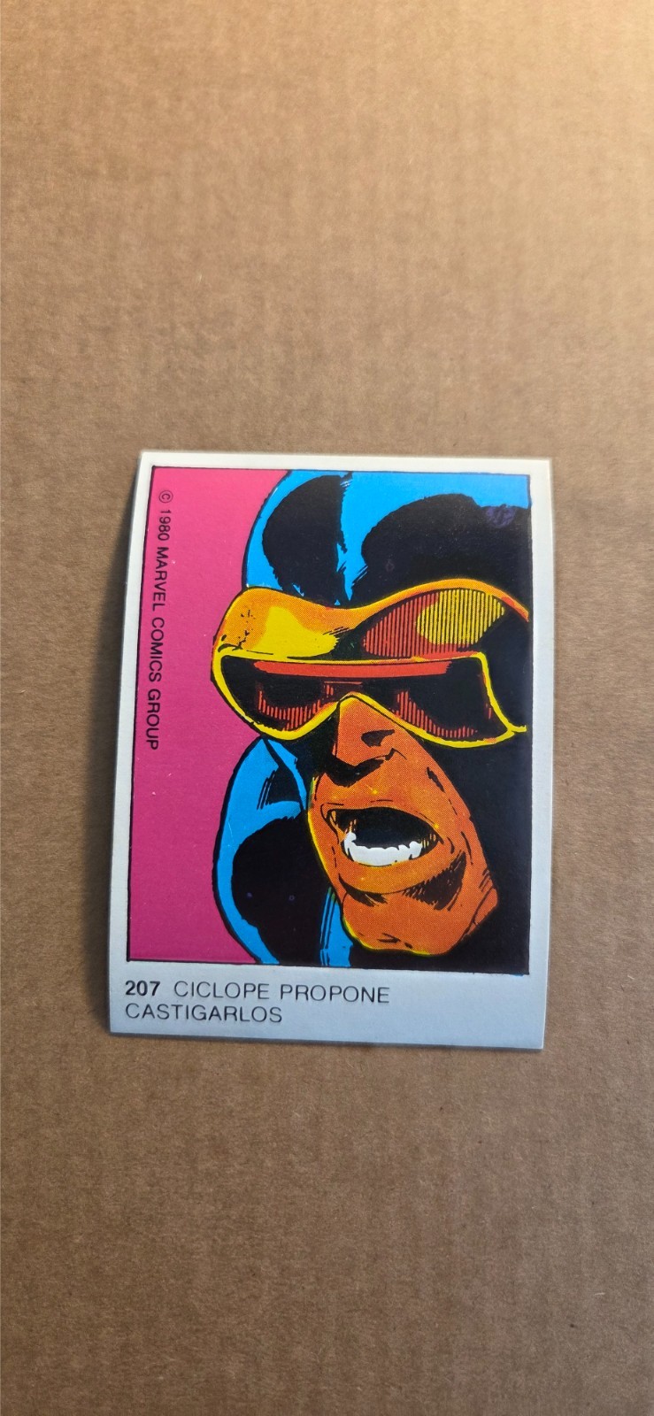 1980 MARVEL COMICS CICLOPE PROPONE CASTIGARLOS CYCLOPS #207 NM* 1980 MARVEL COMICS CICLOPE PROPONE CASTIGARLOS CYCLOPS #207 NM*
