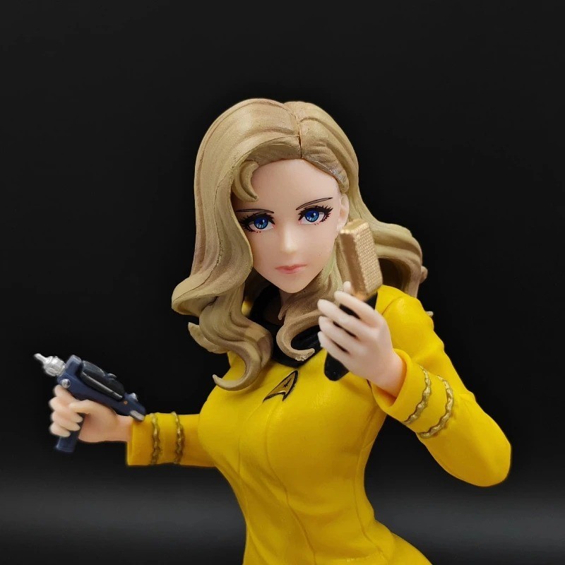 22cm Star Trek Commander Vulcan Bishoujo PVC Figure Collectible Statue With Base 22cm Star Trek Commander Vulcan Bishoujo PVC Figure Collectible Statue With Base