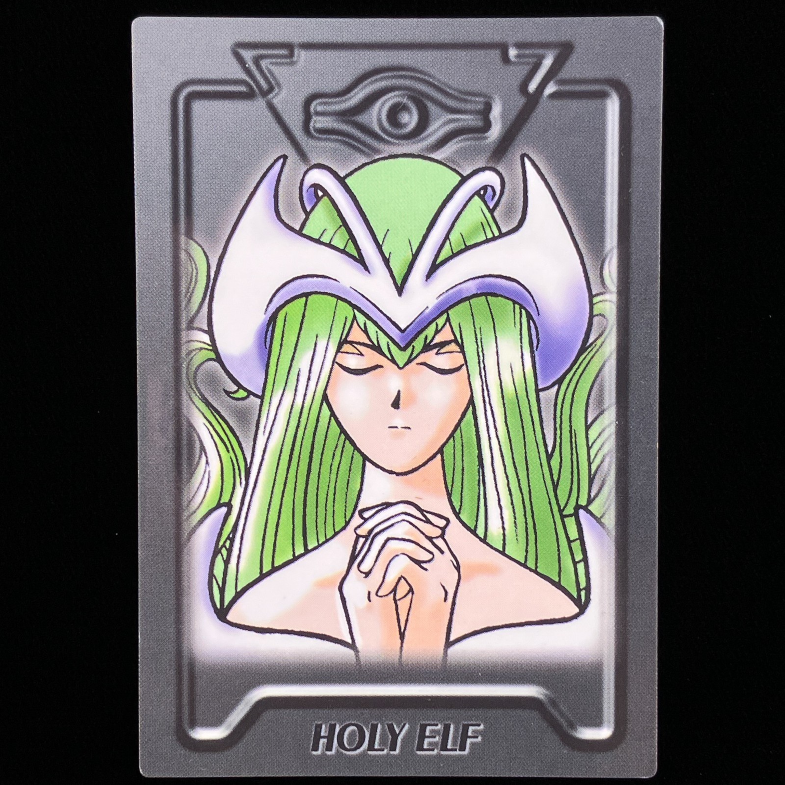Bandai Yu-Gi-Oh Holy Mystical Elf Duel Scene Profile Yugioh Trading Card