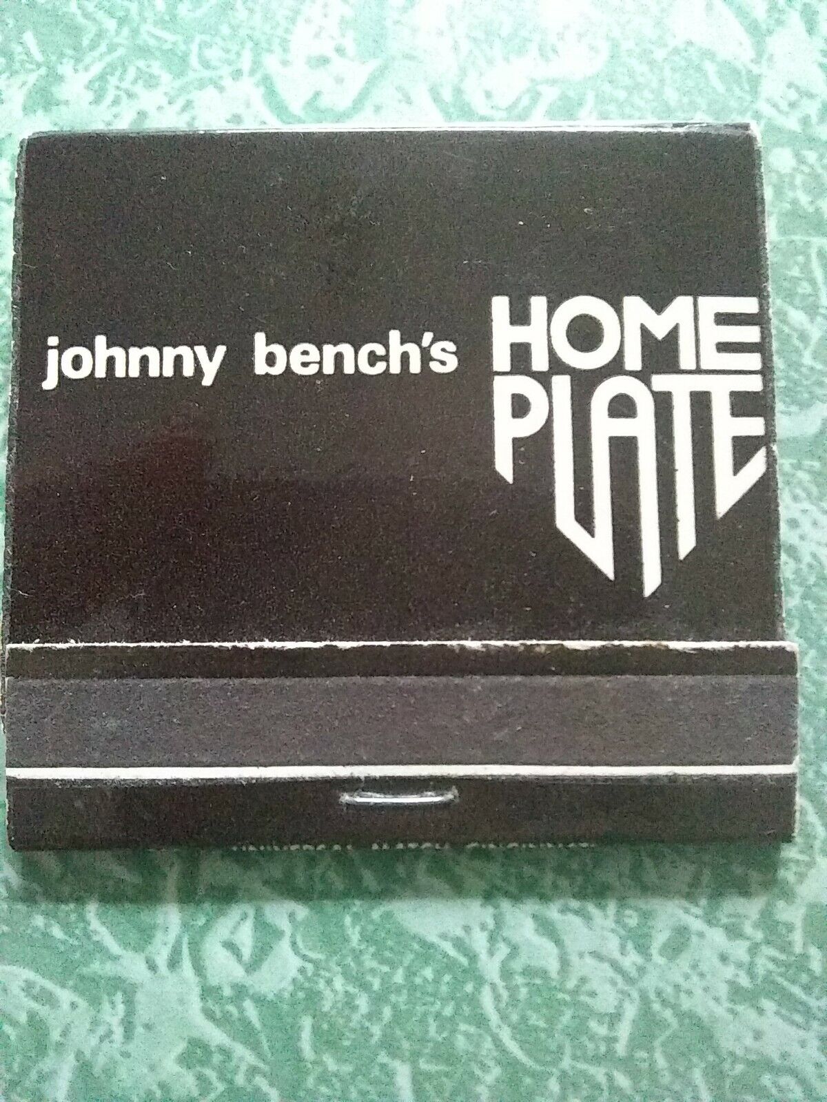 Vintage Matchbook F11 Collectible Ephemera Johnny bench Cincinnati reds Ohio 