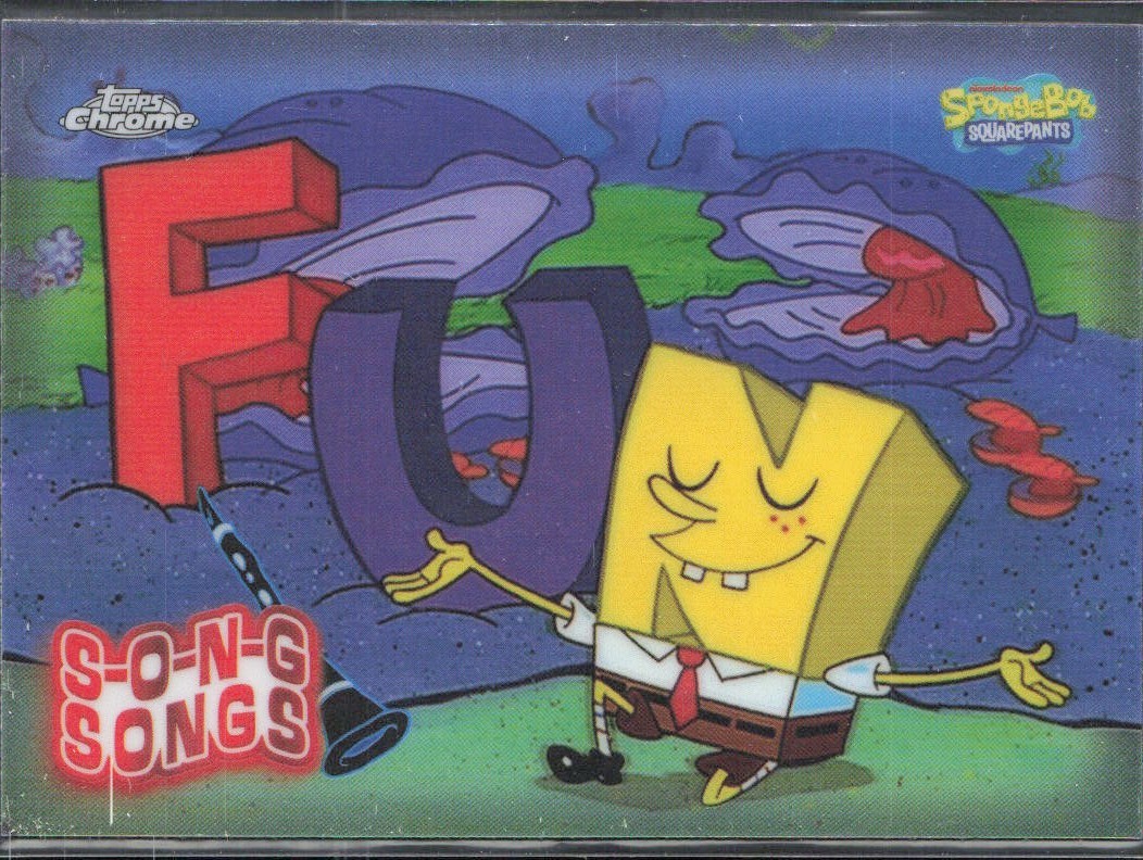 2025 Topps Chrome SpongeBob Square Pants SONGS Complete Your Set You Pick Card 2025 Topps Chrome SpongeBob Square Pants SONGS Complete Your Set You Pick Card