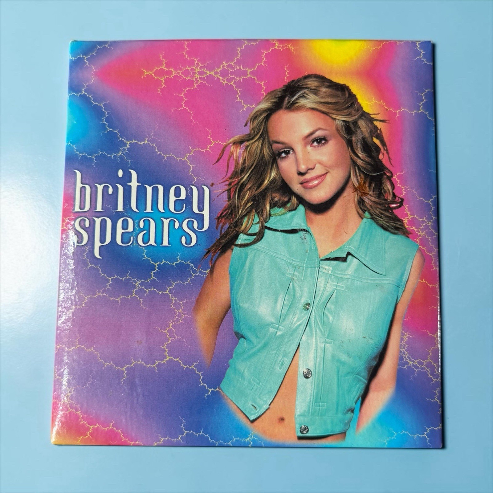 Vintage Y2K Britney Spears Pop Star Keepsake Box w Inside Mirror 6.5