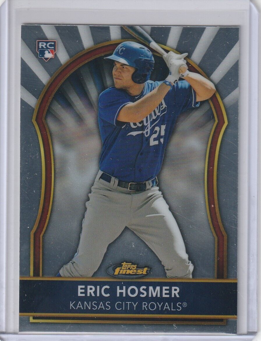 ERIC HOSMER Royals /Padres 2011 Topps Finest #63 RC /Rookie Card /Quantity