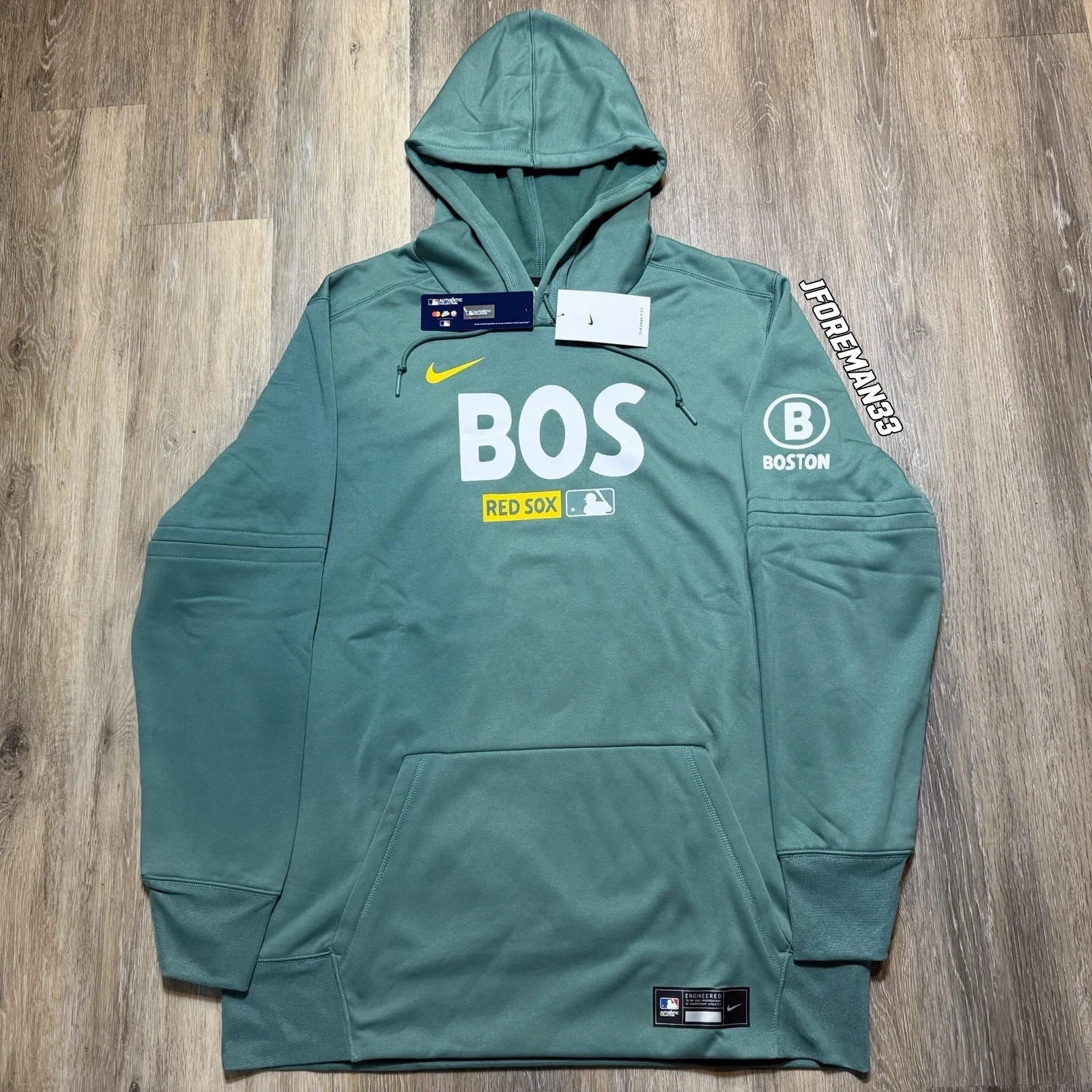 Boston Red Sox Green Monster City Connect Hoodie Authentic 2026 Nike Therma Fit Boston Red Sox Green Monster City Connect Hoodie Authentic 2026 Nike Therma Fit