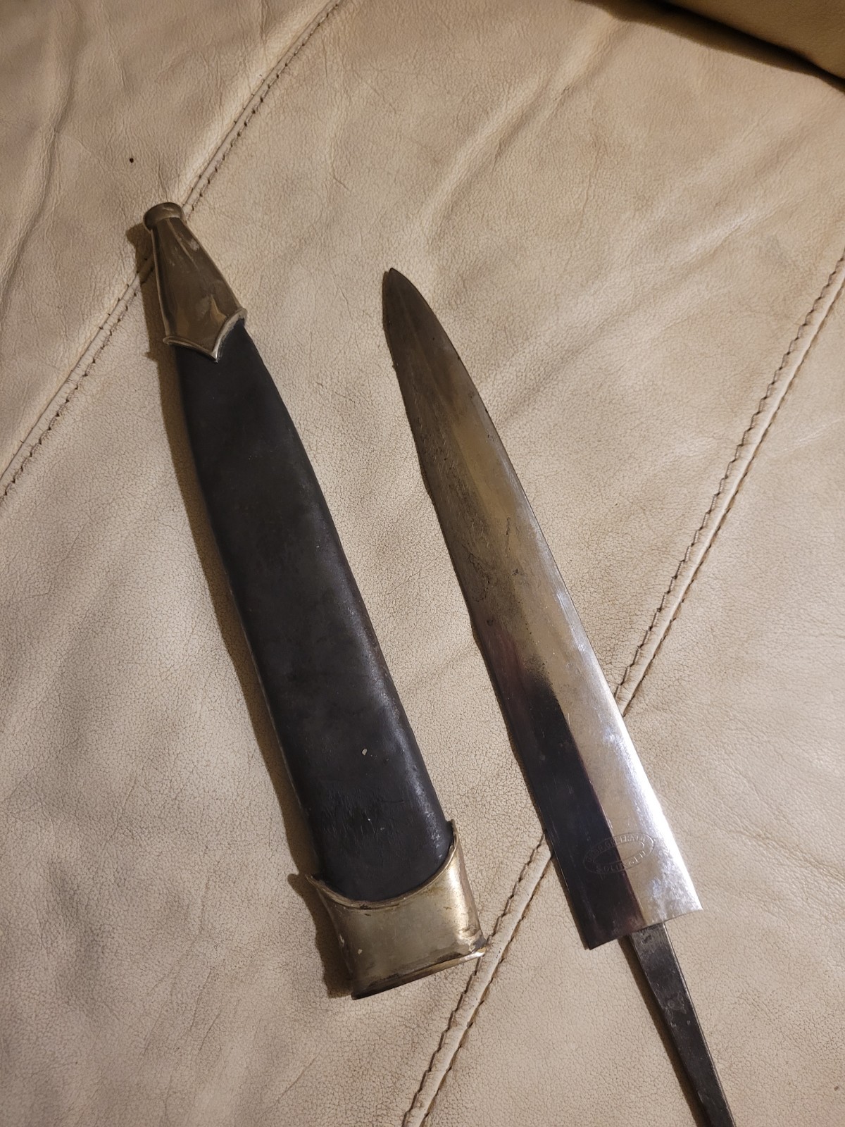 European or Israel, or east European Dagger scabbard European or Israel, or east European Dagger scabbard