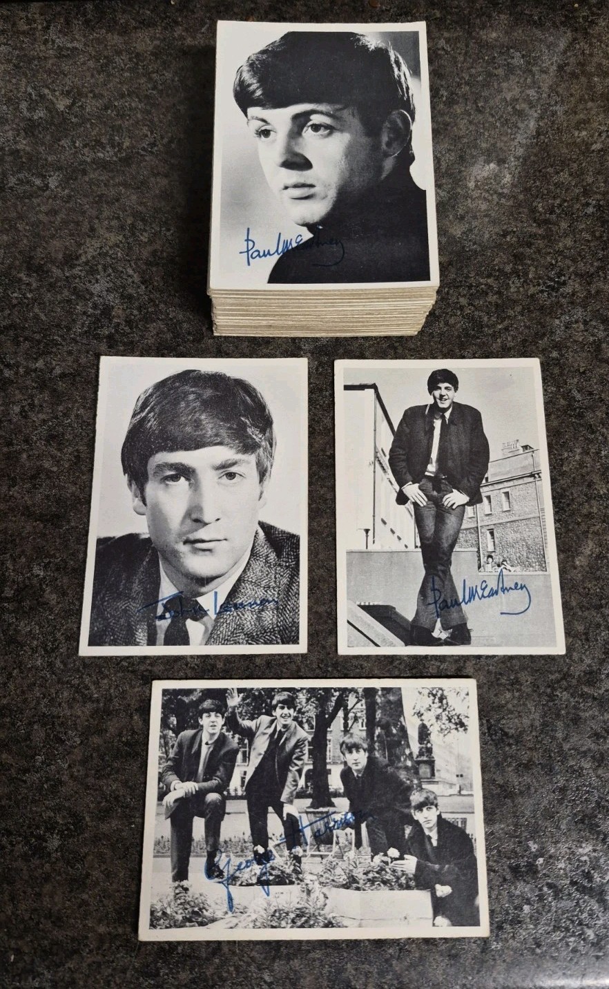 1964 THE BEATLES Black & White Series 1 O-Pee-Chee OPC COMPLETE Set 1-60 EX - NM 1964 THE BEATLES Black & White Series 1 O-Pee-Chee OPC COMPLETE Set 1-60 EX - NM