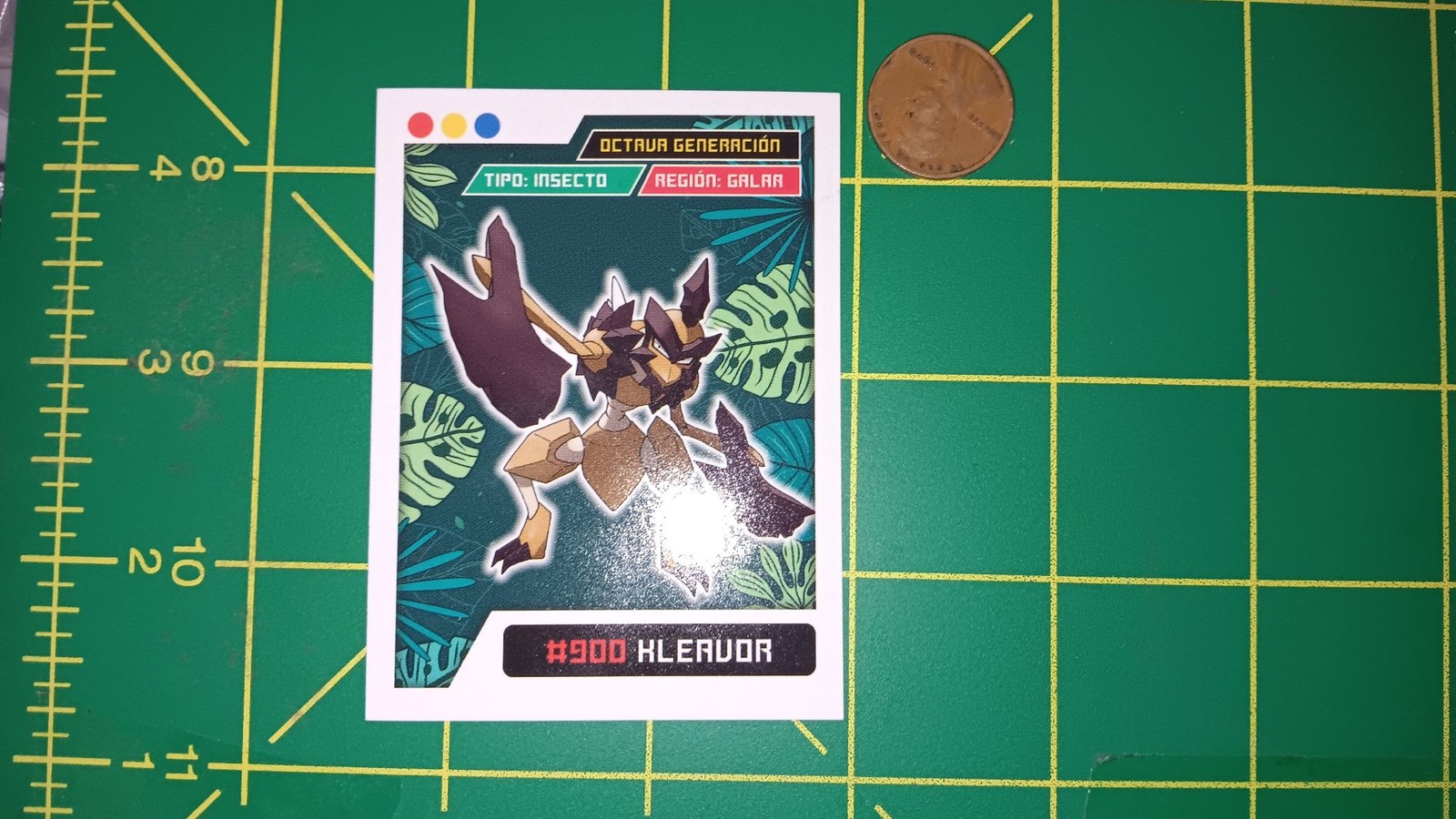 Pokemon Kleavor Sticker Spanish Octava Generación #900 Galar Single Pokemon Kleavor Sticker Spanish Octava Generación #900 Galar Single