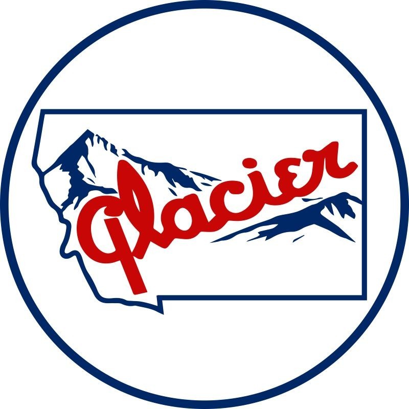 Glacier Montana Gasoline Gas Station Style NEW METAL SIGN: 12 Glacier Montana Gasoline Gas Station Style NEW METAL SIGN: 12