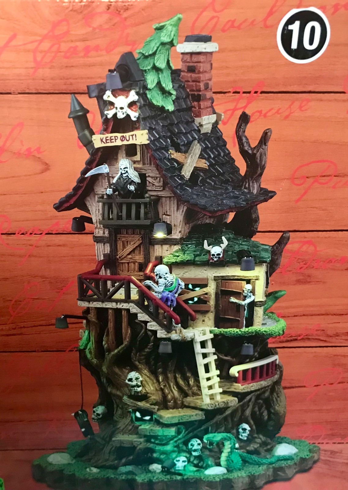 Lemax 2026 Petrified Forest Tree House #55294 Spooky Town Halloween Building NEW