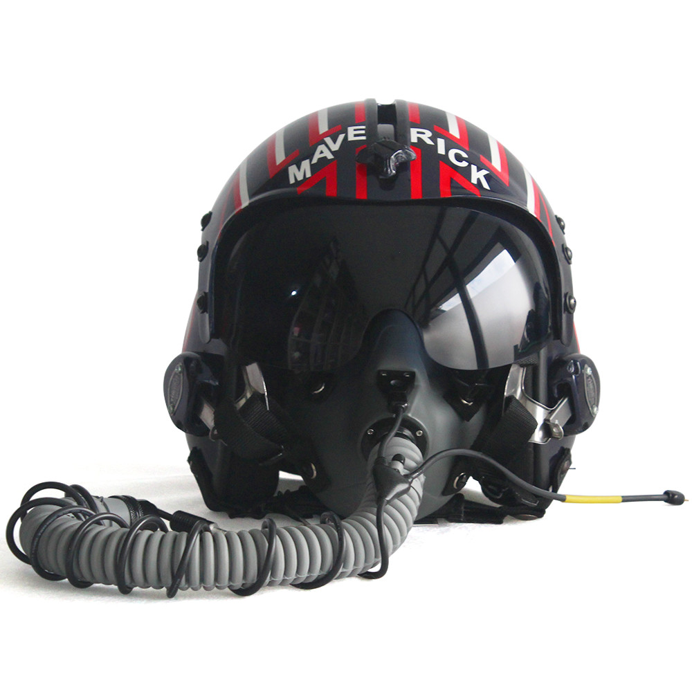 HGU-33 Top Gun Maverick Flight Helmet Movie Prop Pilot & MBU-12 Oxygen Mask HGU-33 Top Gun Maverick Flight Helmet Movie Prop Pilot & MBU-12 Oxygen Mask